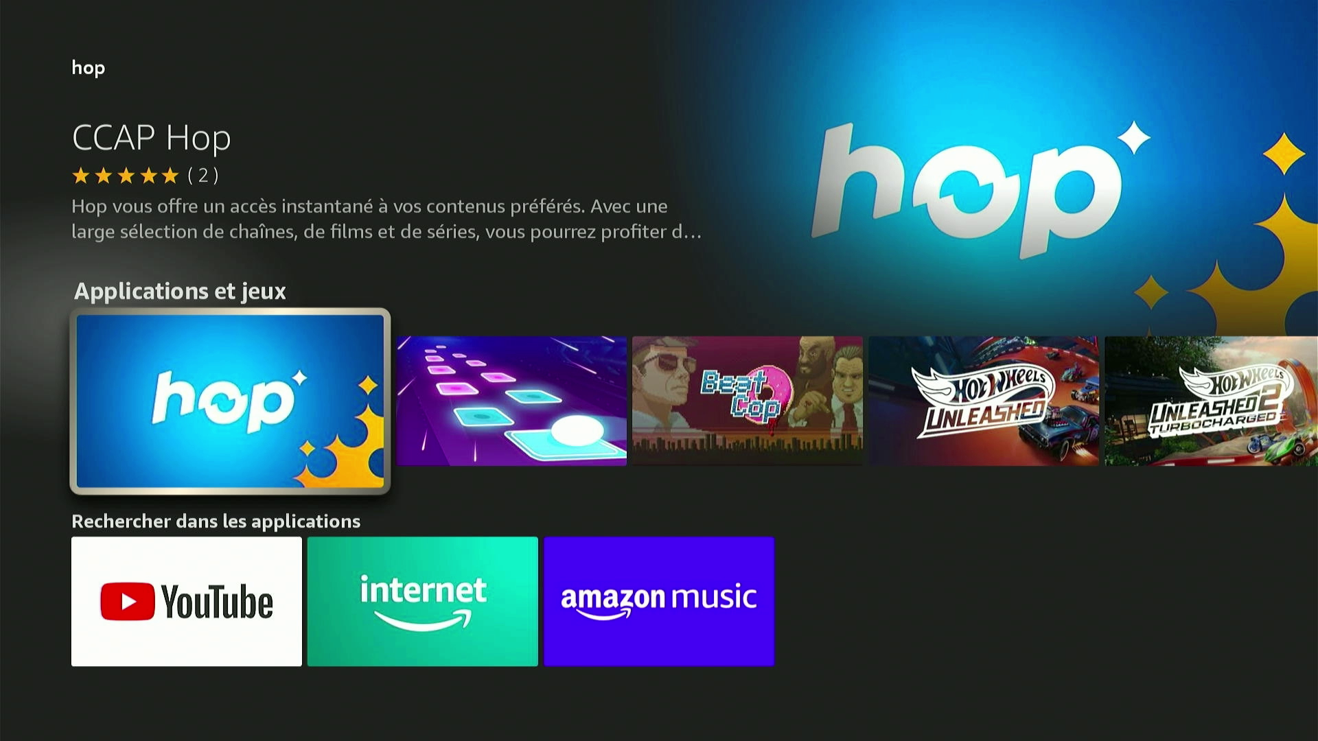 Tutoriel de connexion sur Fire TV -